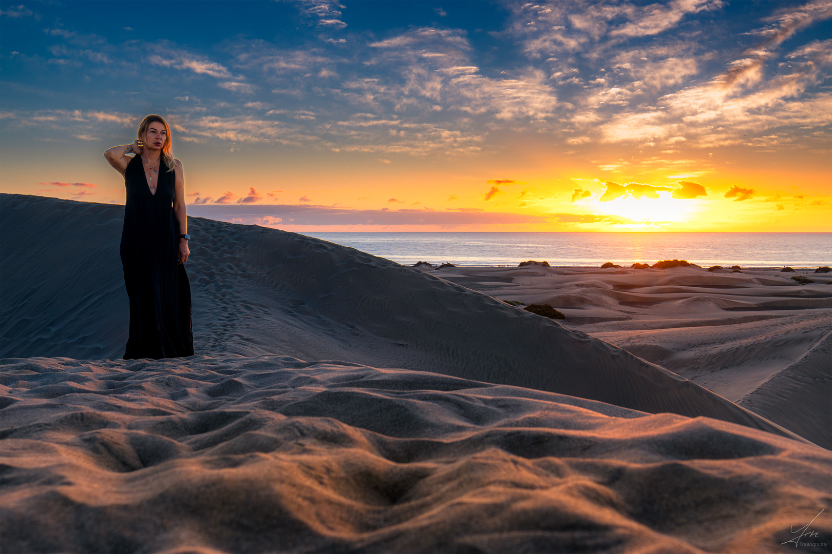 Morgens auf den Dünen von Playa del Ingles