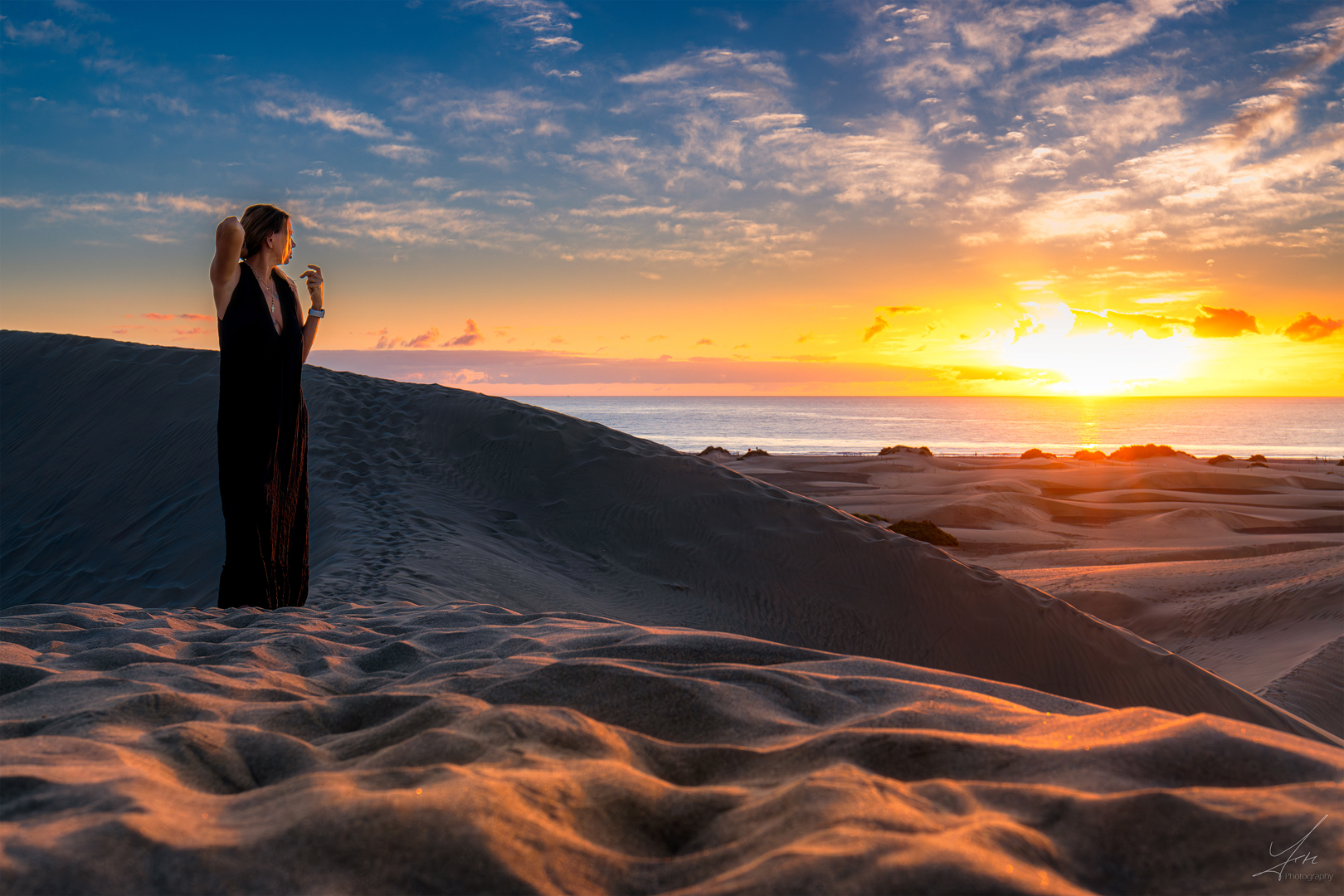 Morgens auf den Dünen von Playa del Ingles