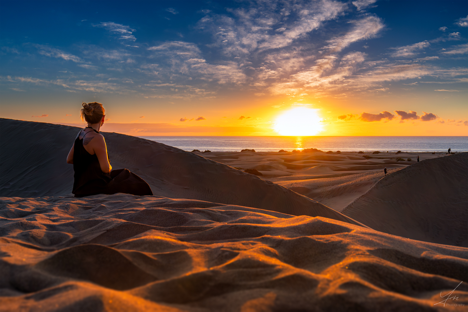 Morgens auf den Dünen von Playa del Ingles