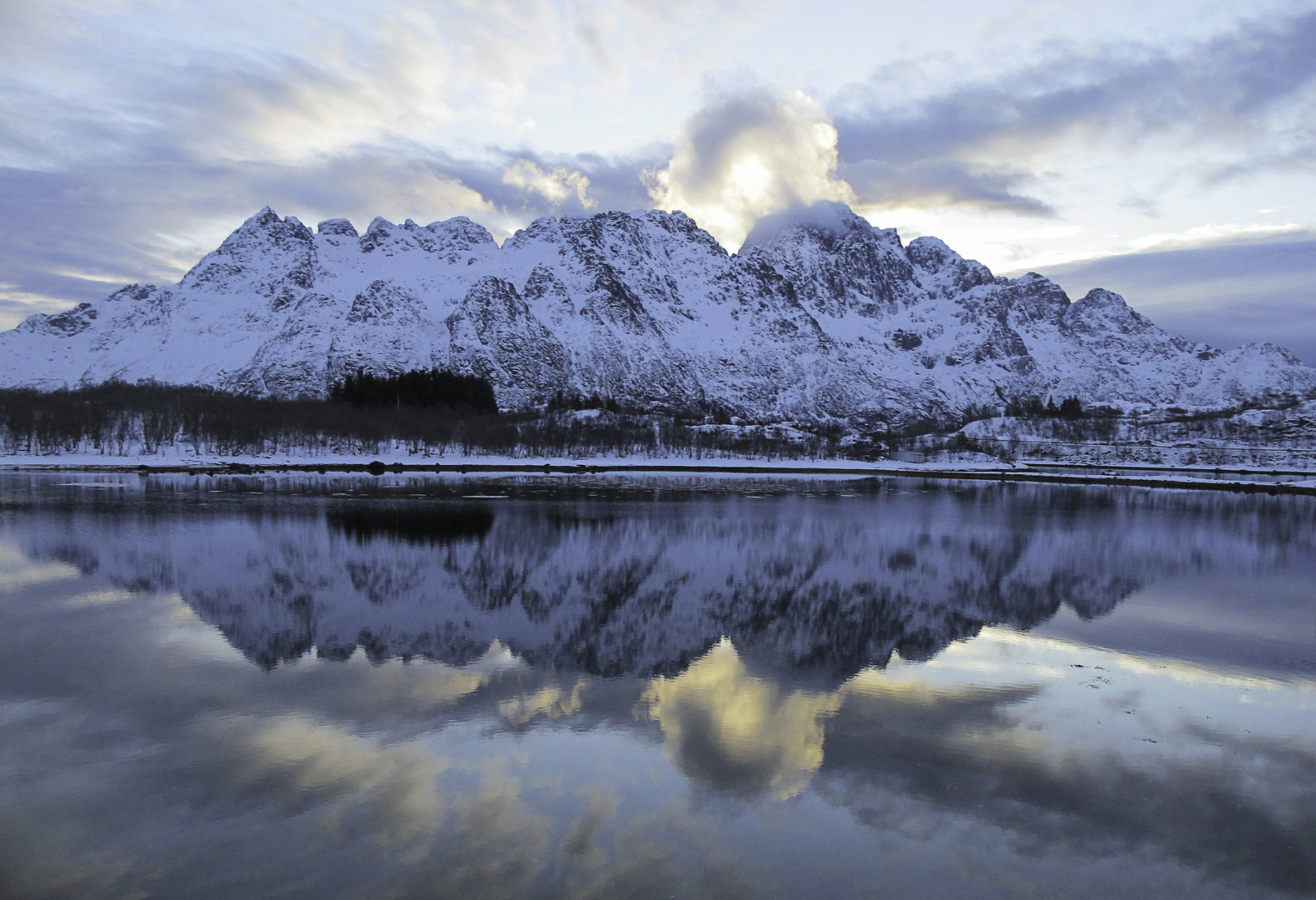 Morgens auf den Lofoten