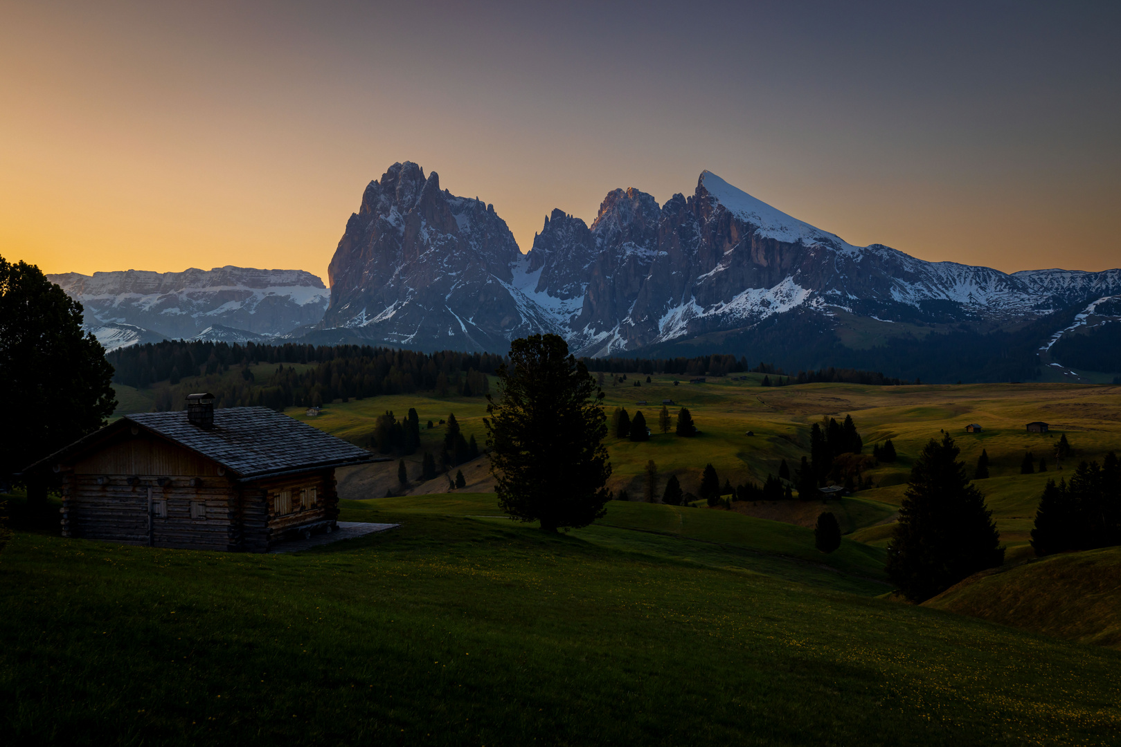 Morgens auf der Alm