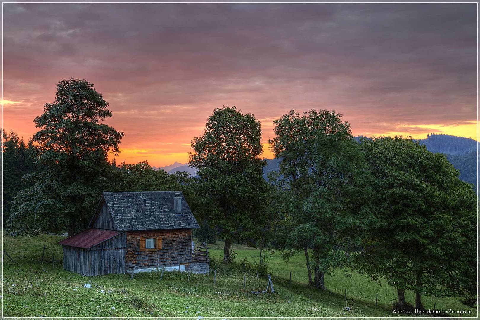 Morgens auf der Alm