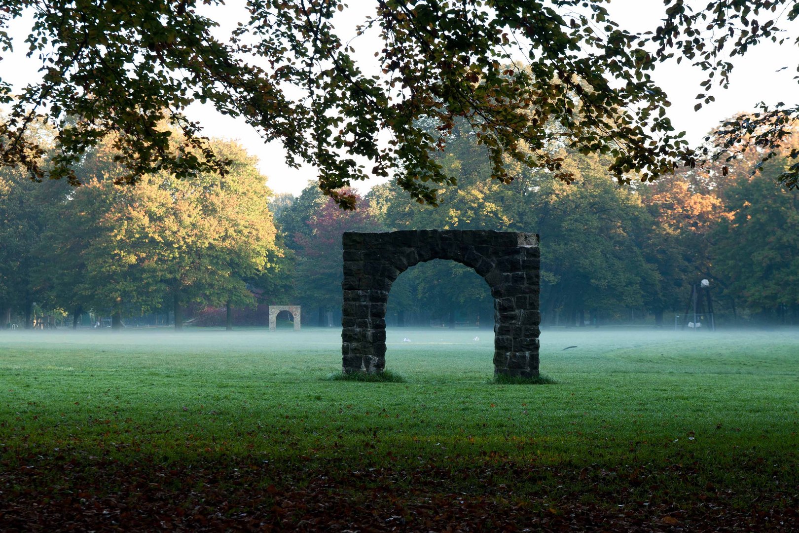 Morgens auf der Brehminsel (Baldeneysee)