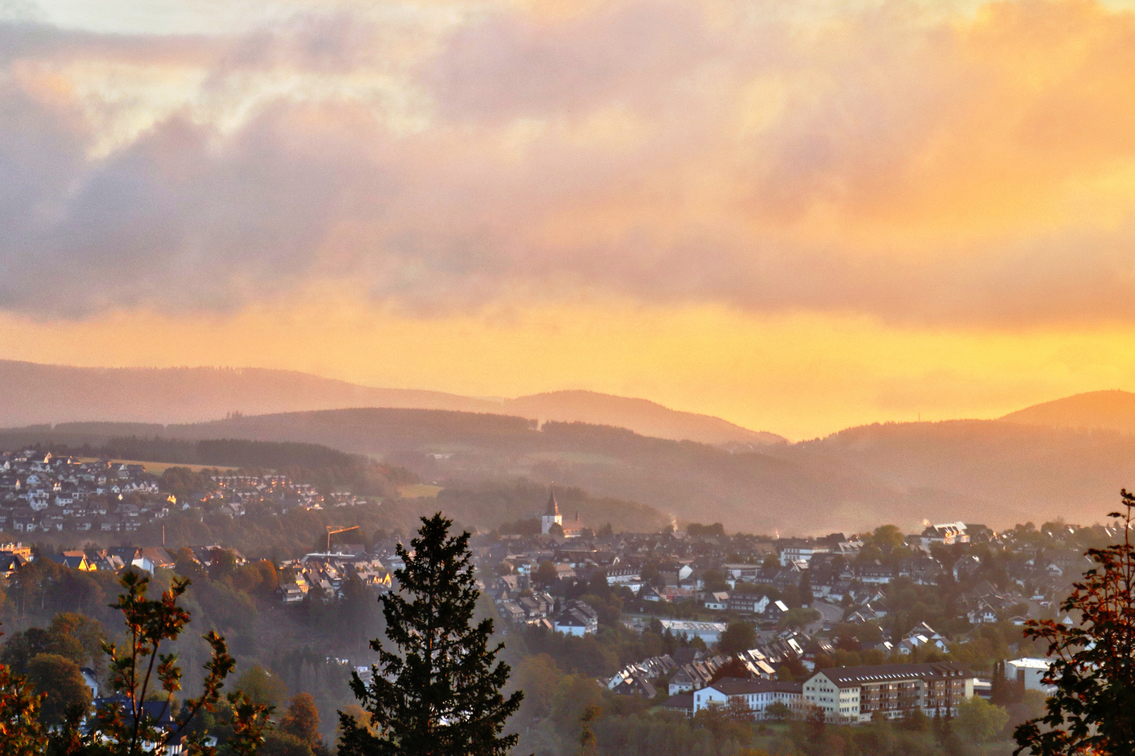 Morgens auf der Kappe