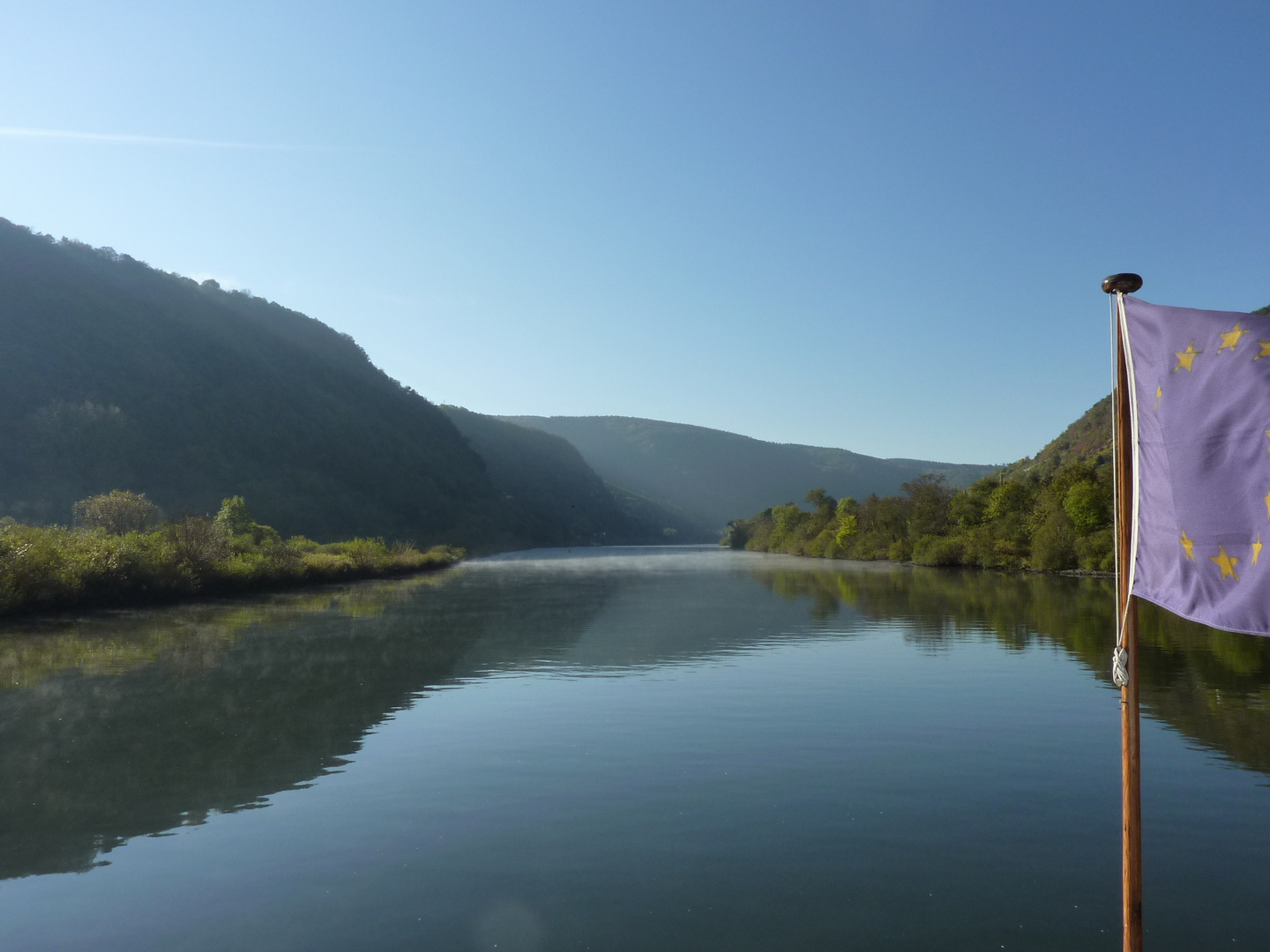 Morgens auf der Mosel