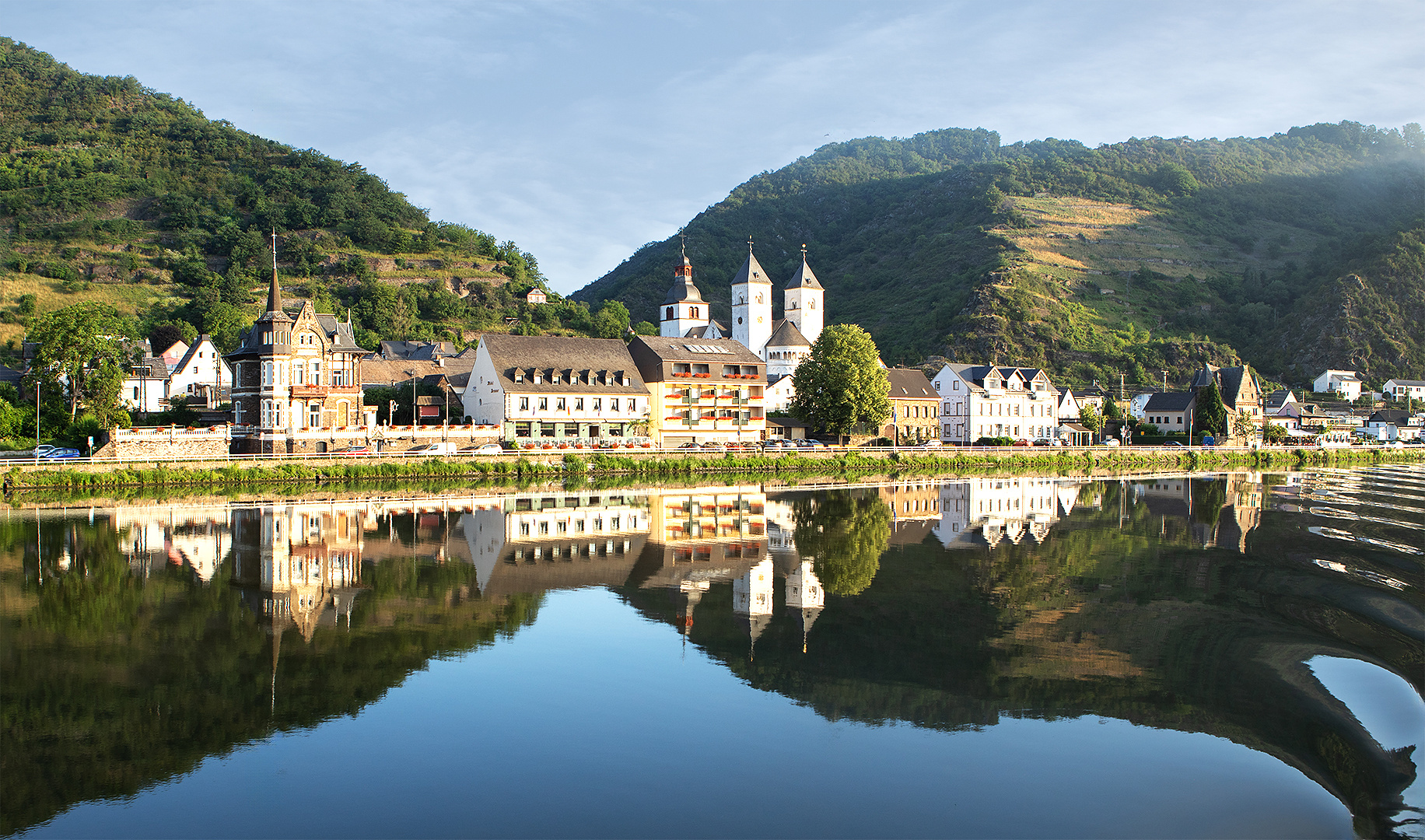Morgens auf der Mosel