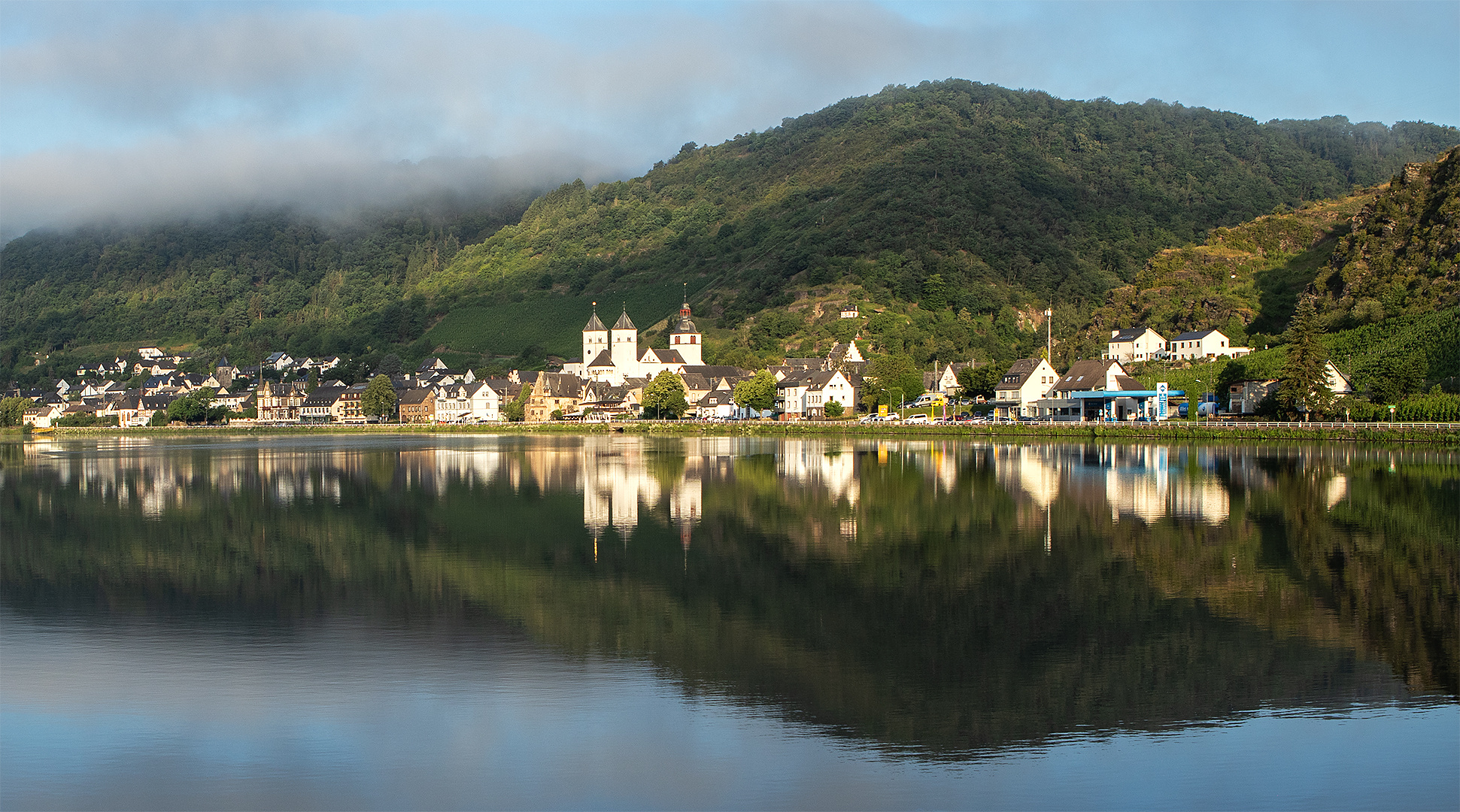 Morgens auf der Mosel