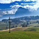 Morgens auf der Seiser Alm