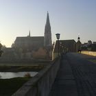 Morgens auf der Steinernen Brücke