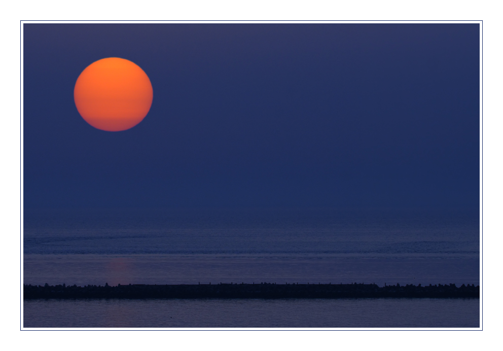 Morgens auf Helgoland