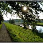 morgens auf meiner Radtour am Lieblingsfluss