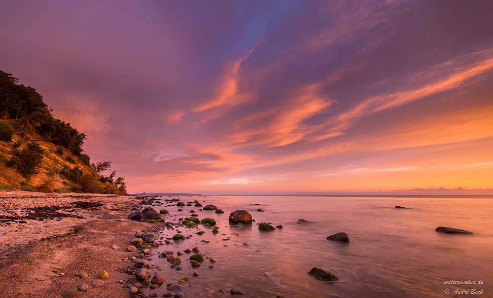 morgens auf Rügen