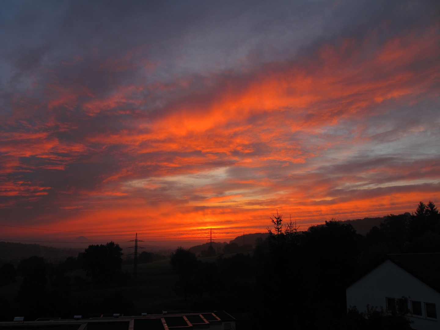 morgens aus dem Fenster III