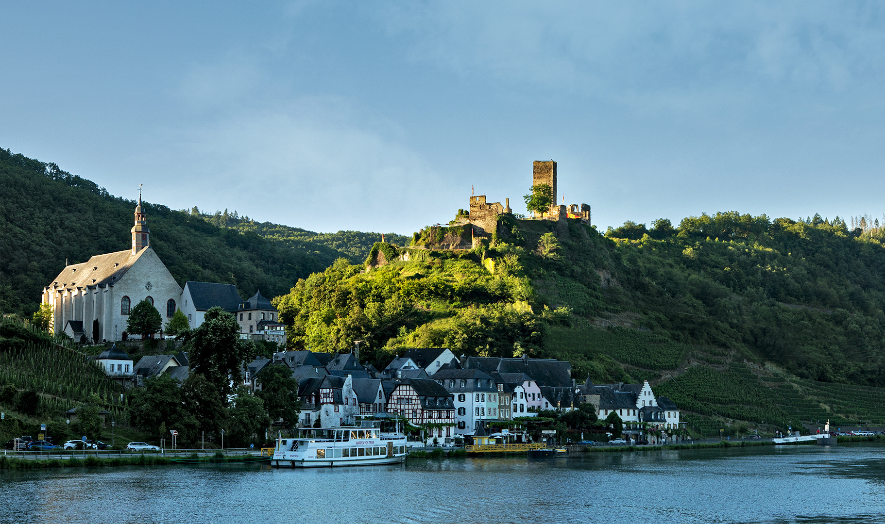 Morgens bei Beilstein