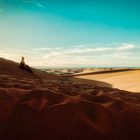 Morgens bei den Dünen von Maspalomas