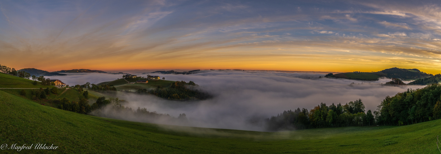 Morgens bei Nebel ...