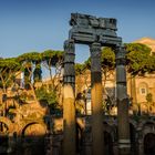 Morgens beim Forum Romanum