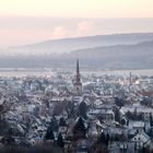 Morgens Blick auf Bad Münder