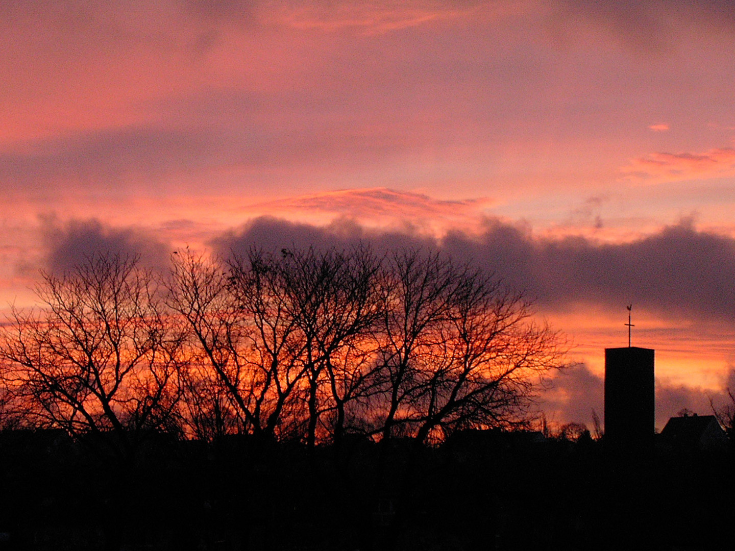 Morgens der erste Blick aus'm Fenster