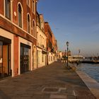 Morgens der Tag erwacht auf Giudecca