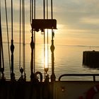 Morgens früh im Hafen von Bagenkop auf Langeland