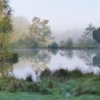 morgens früh in Hausen bei Bad Soden-Salmünster an den drei Teichen