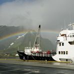 morgens früh in Reine