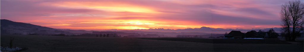 Morgens früh um 7