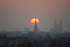 Morgens früh um 7.00 in Magdeburg...