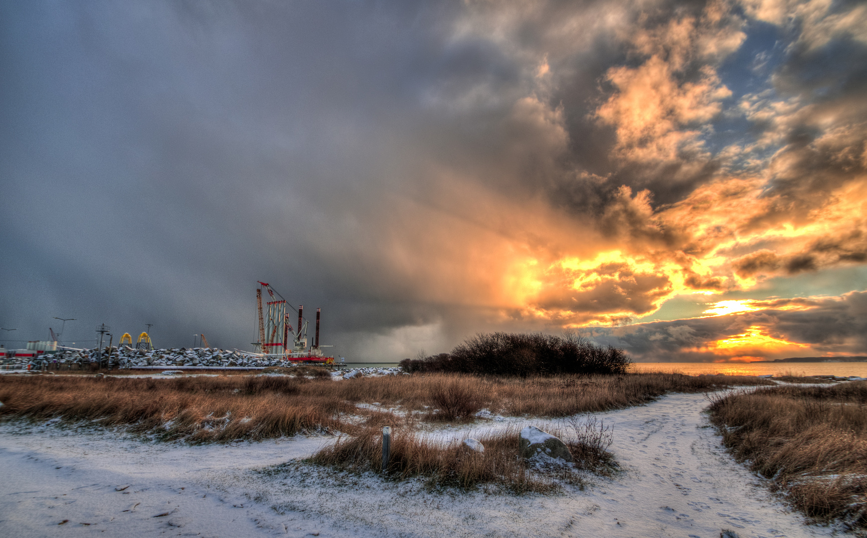 Morgens halb 10 auf Rügen