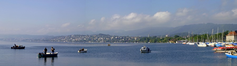 morgens halb acht in Zürich