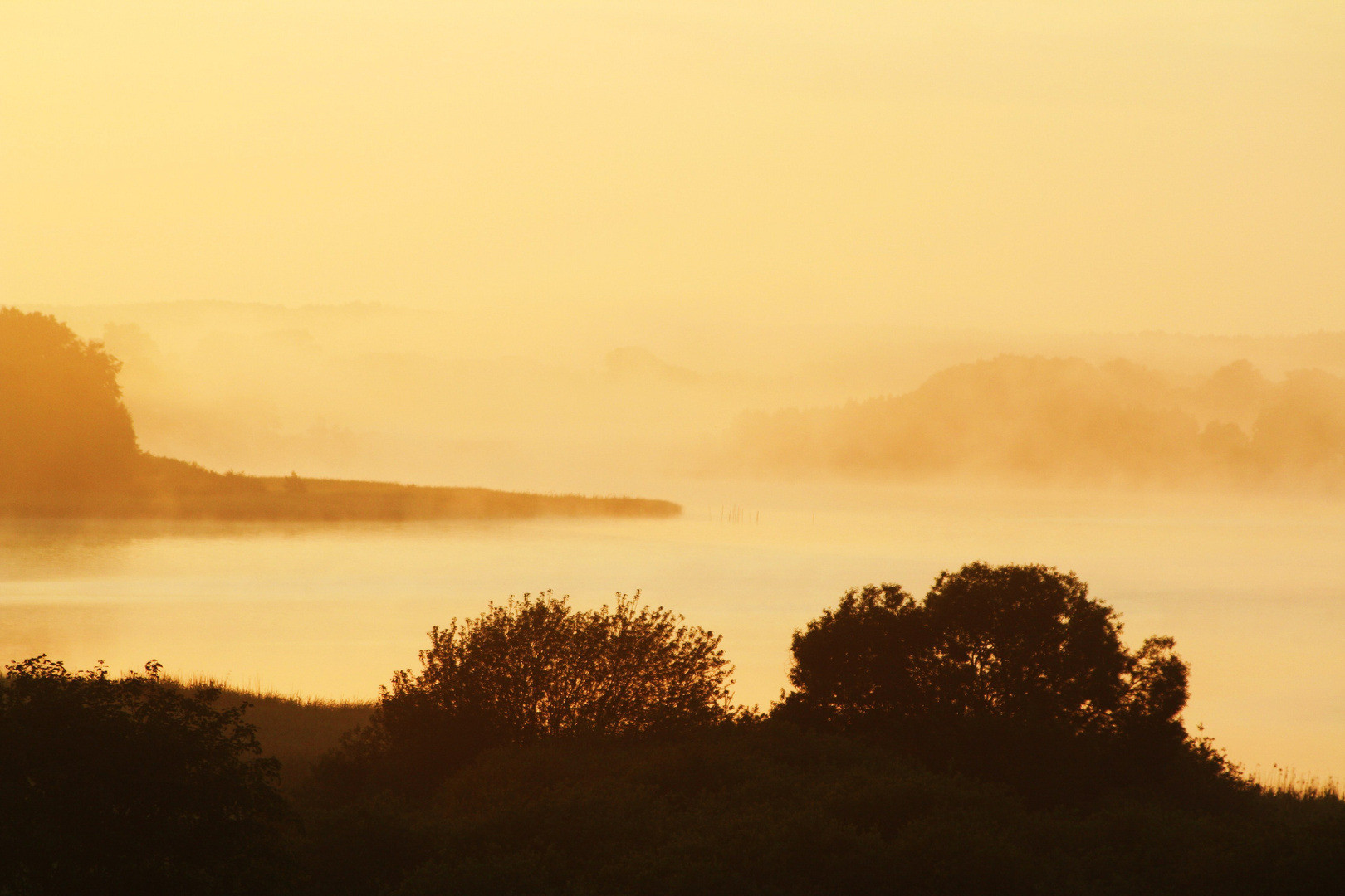 Morgens halb fünf im Sommer