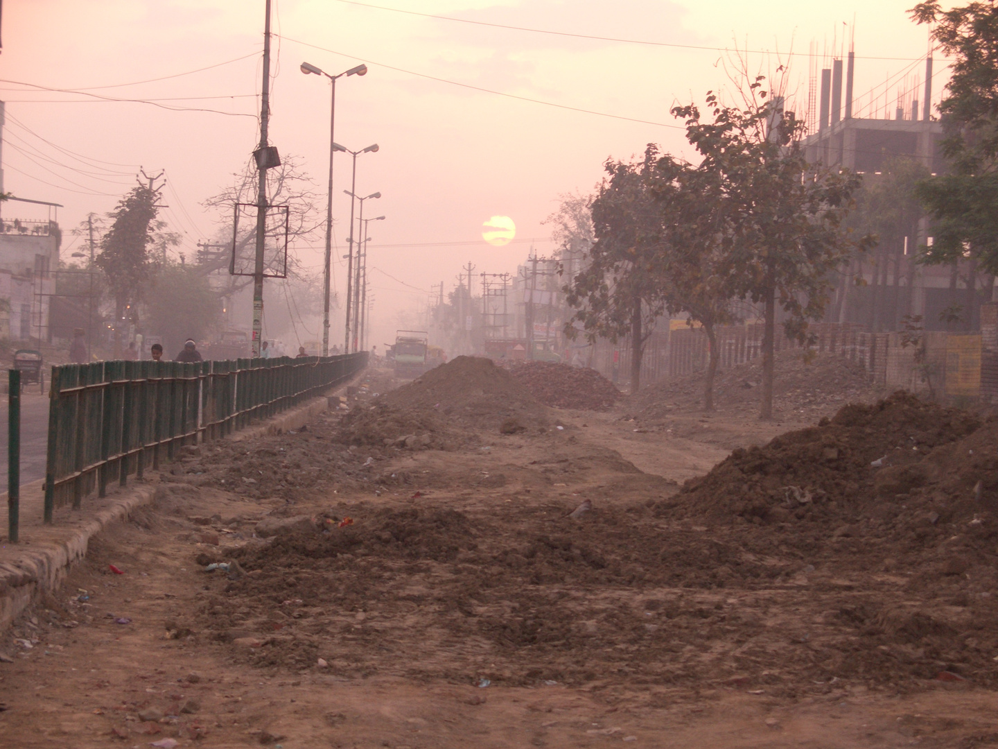 Morgens halb sieben in Dehli