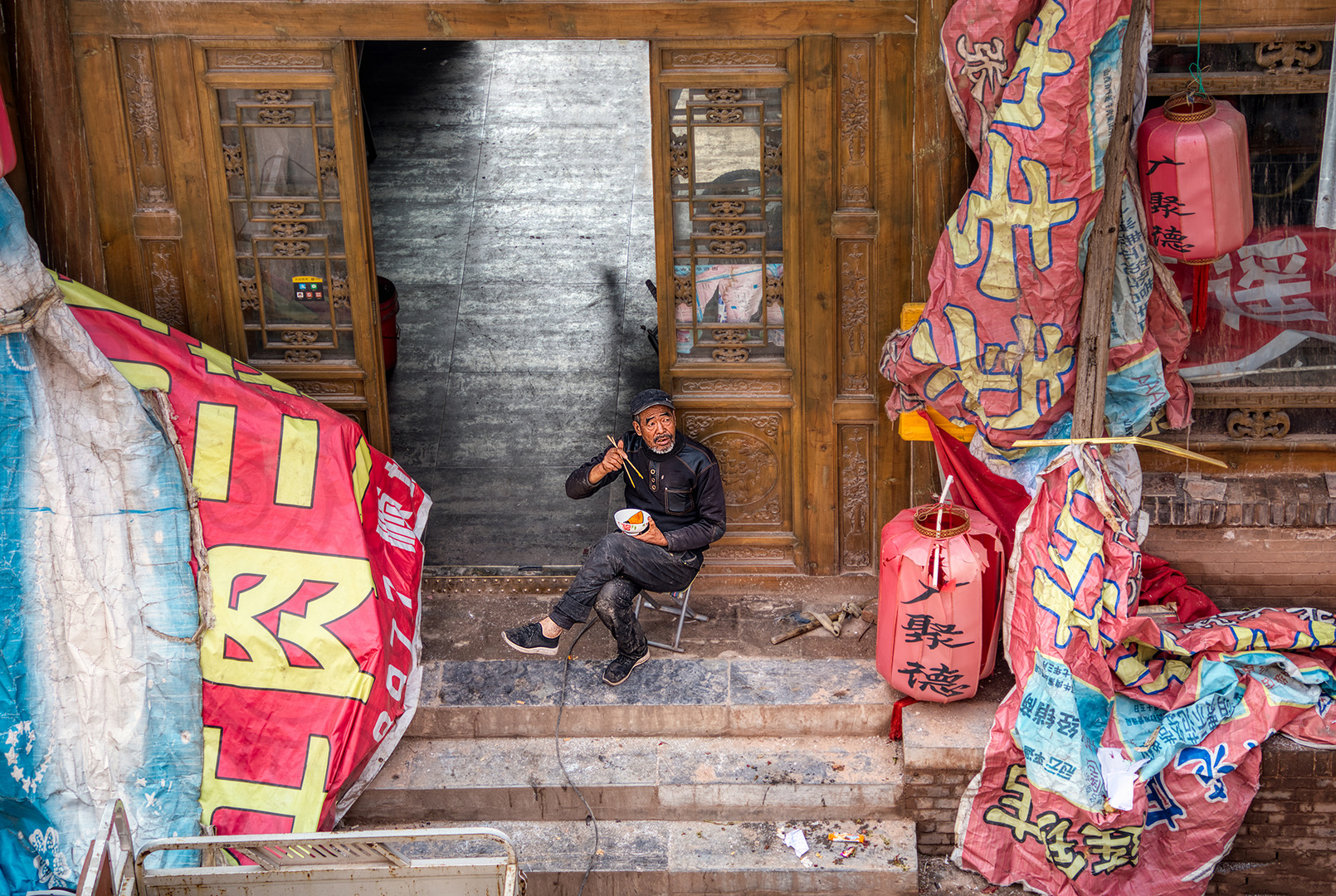 Morgens, halb Zehn in China