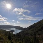 Morgens, halb zehn in Portugal: Der Lagoa do Fogo