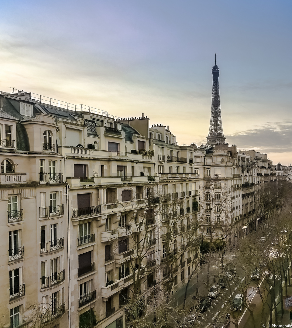 Morgens im 7. Arrondissement