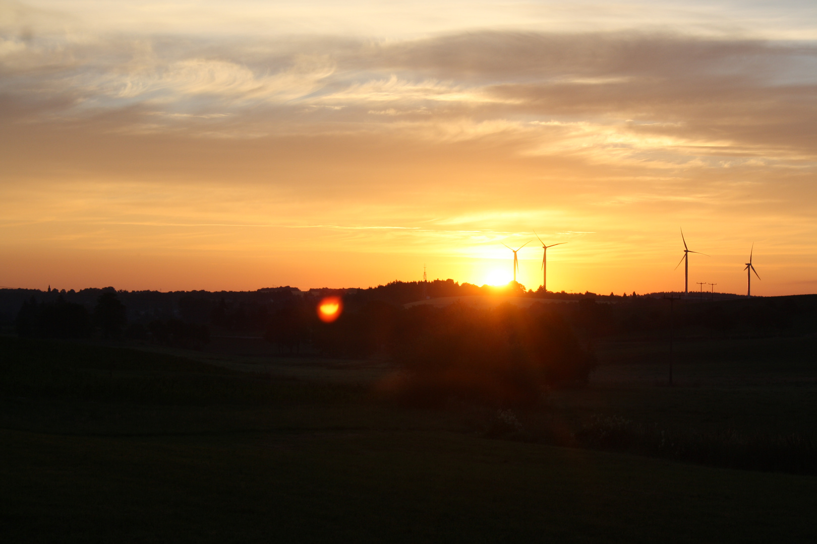 Morgens im Energiepark