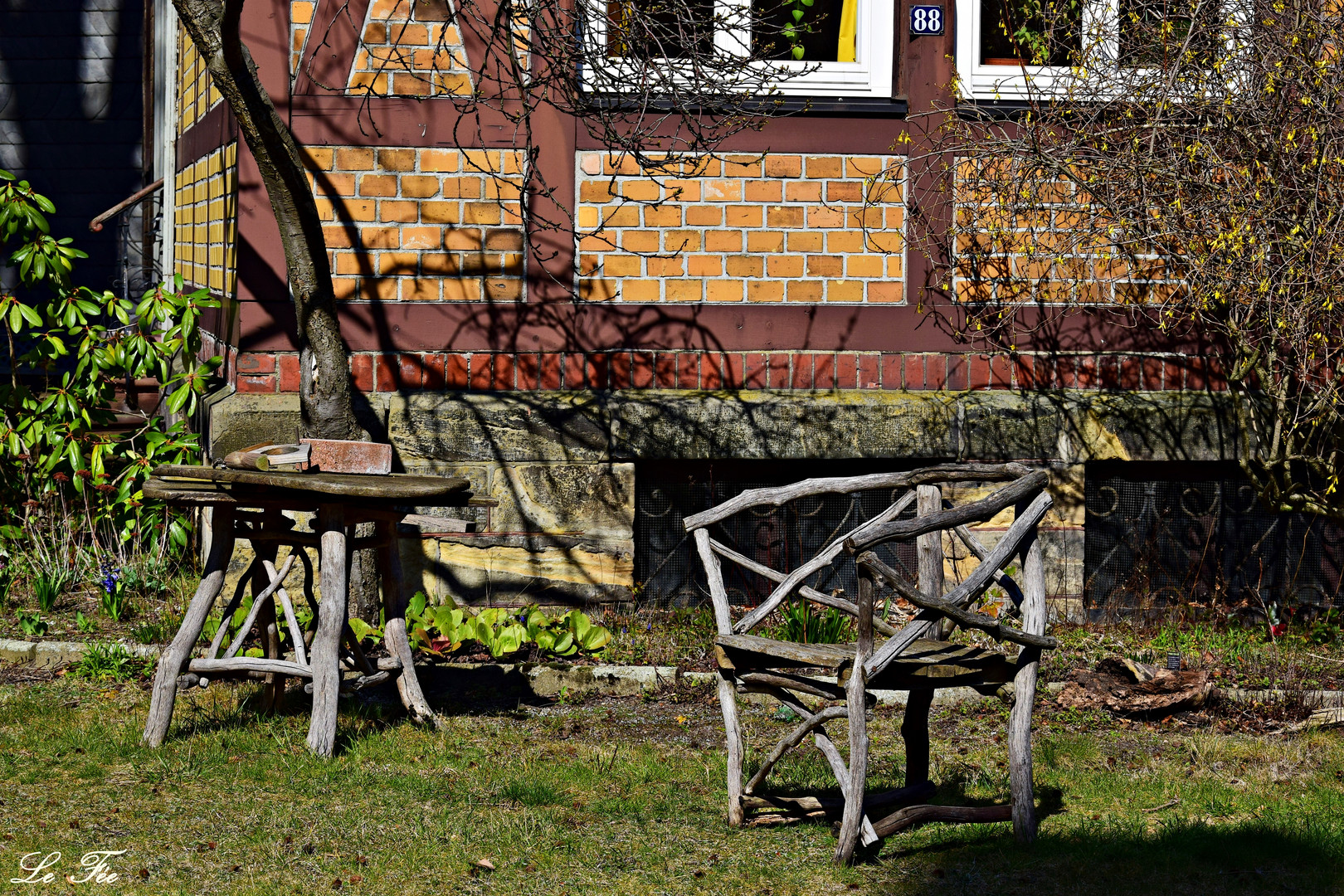 Morgens im Garten