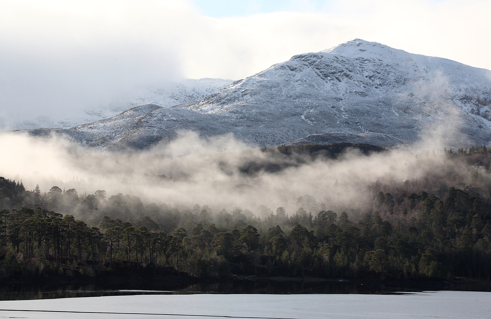 ... morgens im Glen Affric ...