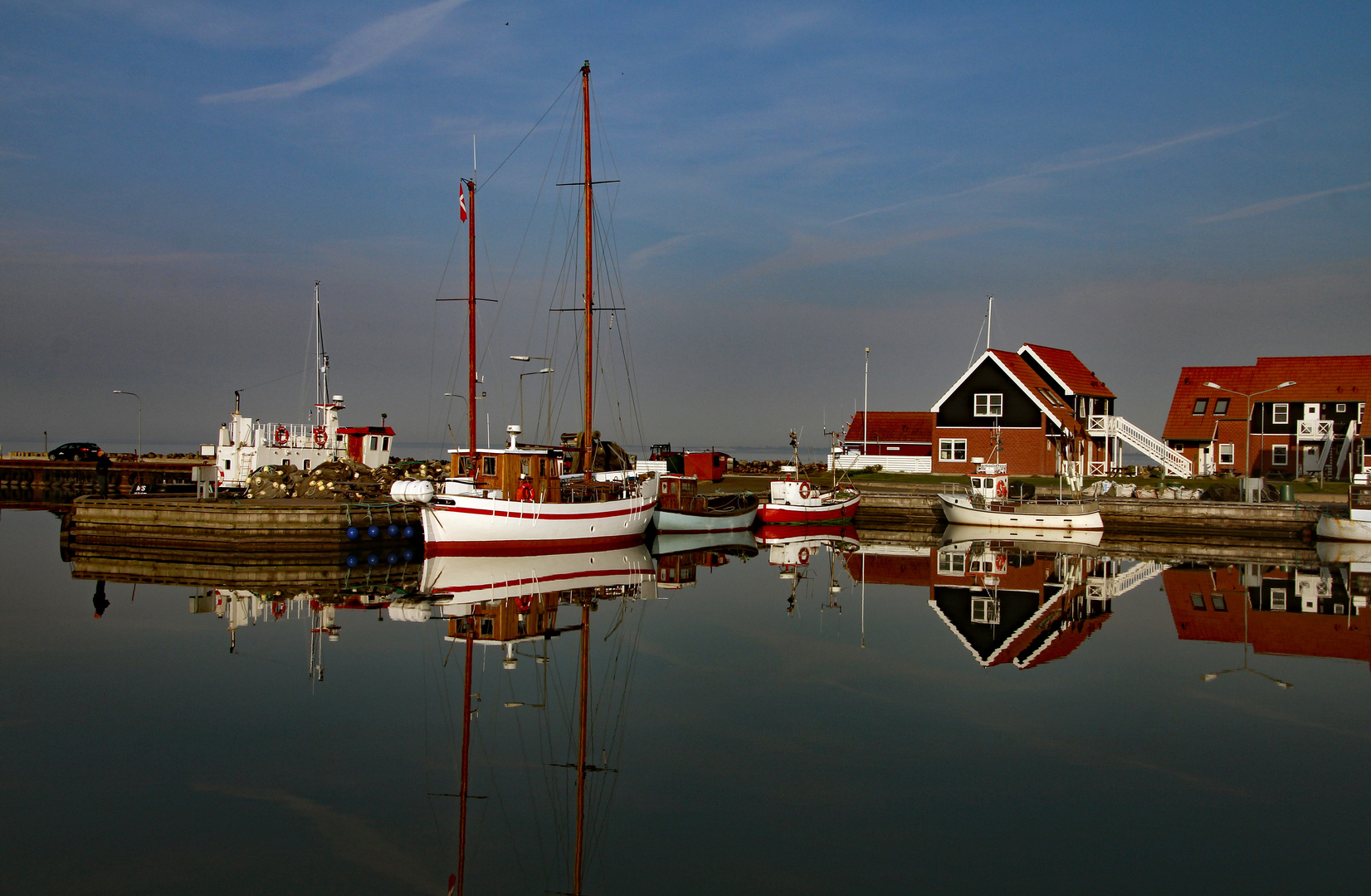 Morgens im Hafen