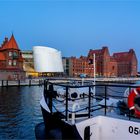 Morgens im Hafen - Blick auf die Hafeninsel... 