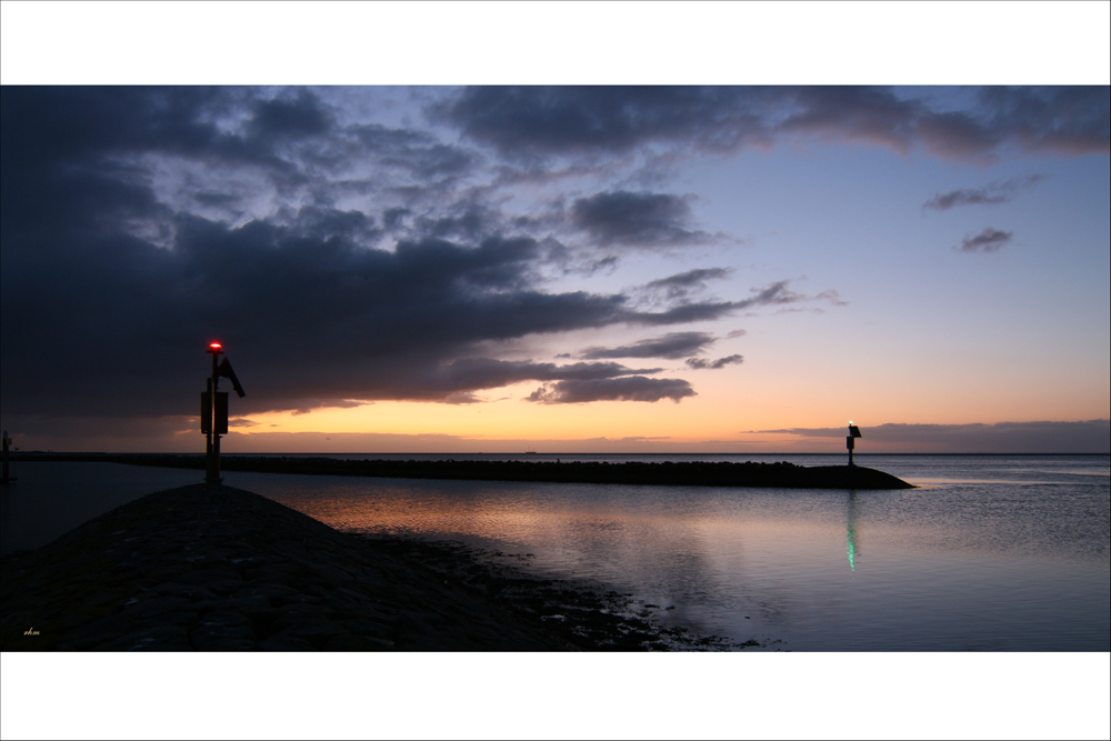 Morgens im Hafen (II gerade)