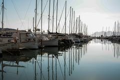 Morgens im Hafen von Port de Pollenca