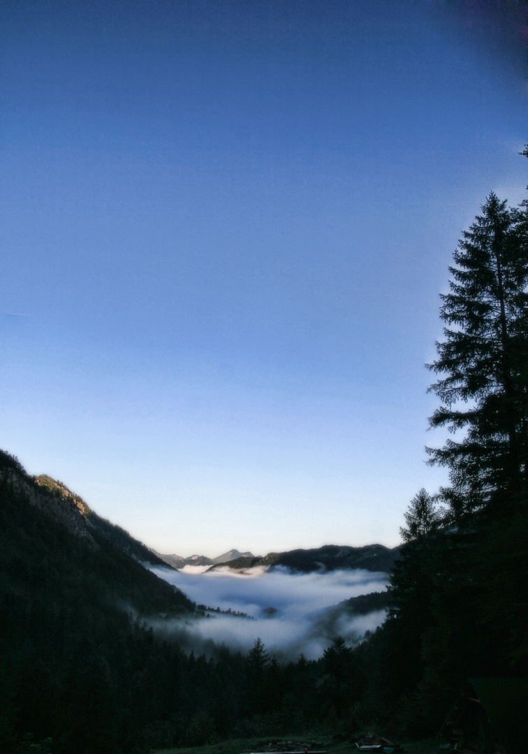 Morgens im Kaisergebierge