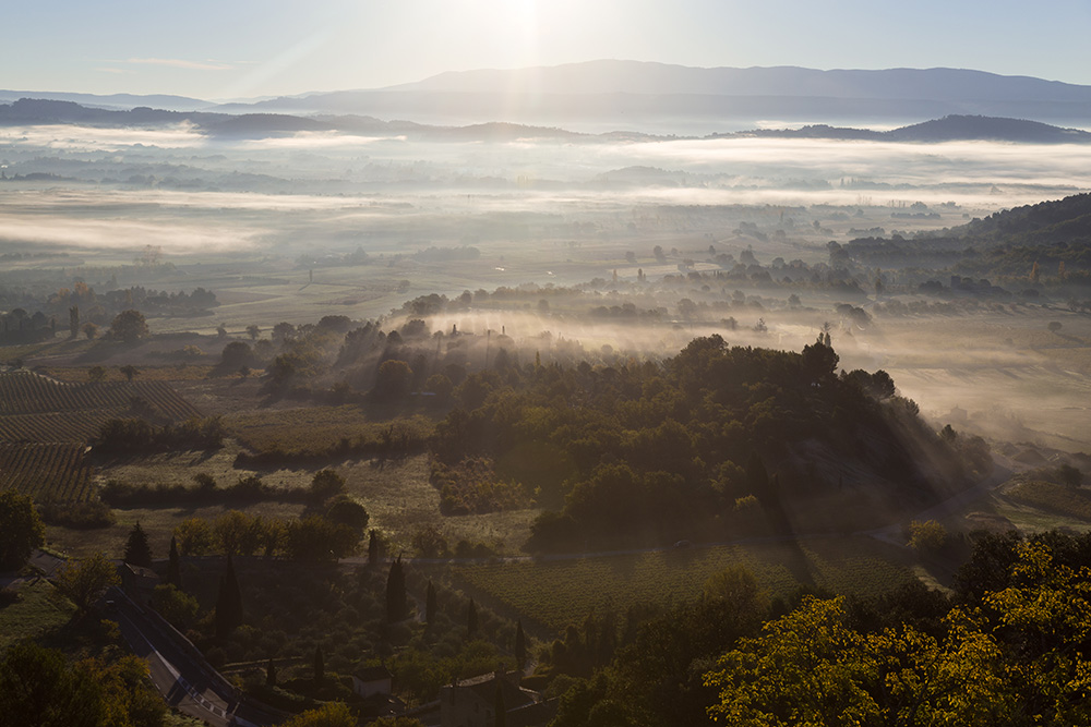 Morgens im Luberon