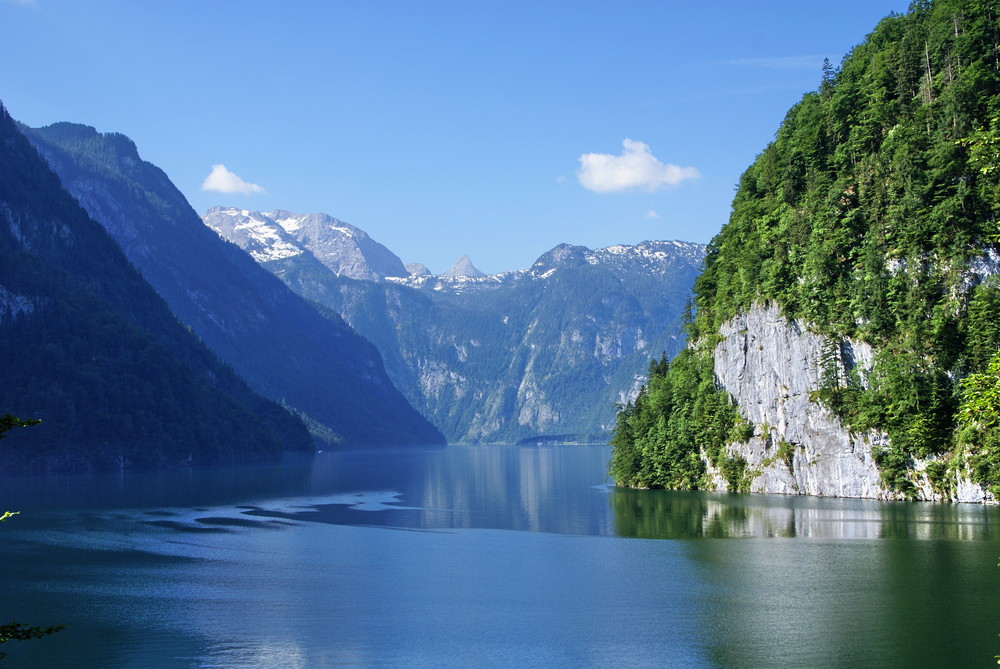 Morgens im Malerwinkel am Königssee