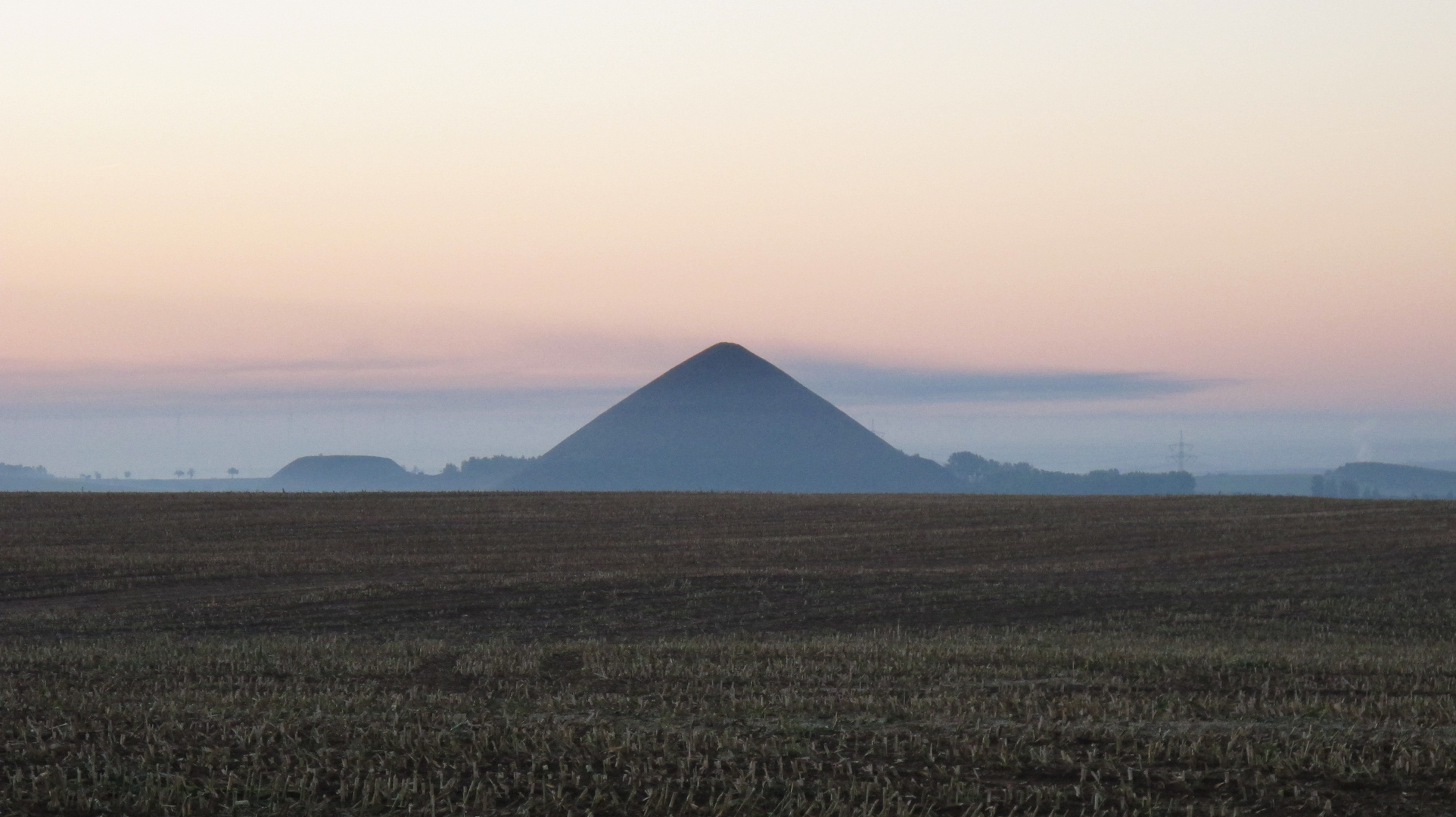 Morgens im Mansfelder Land