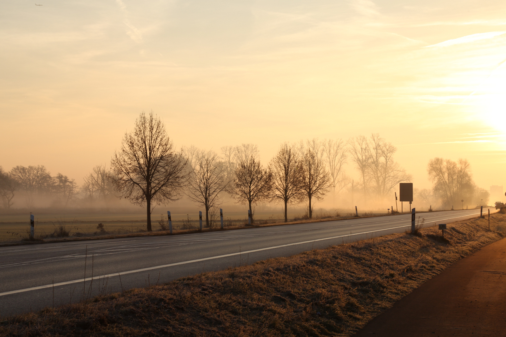 Morgens im Nebel