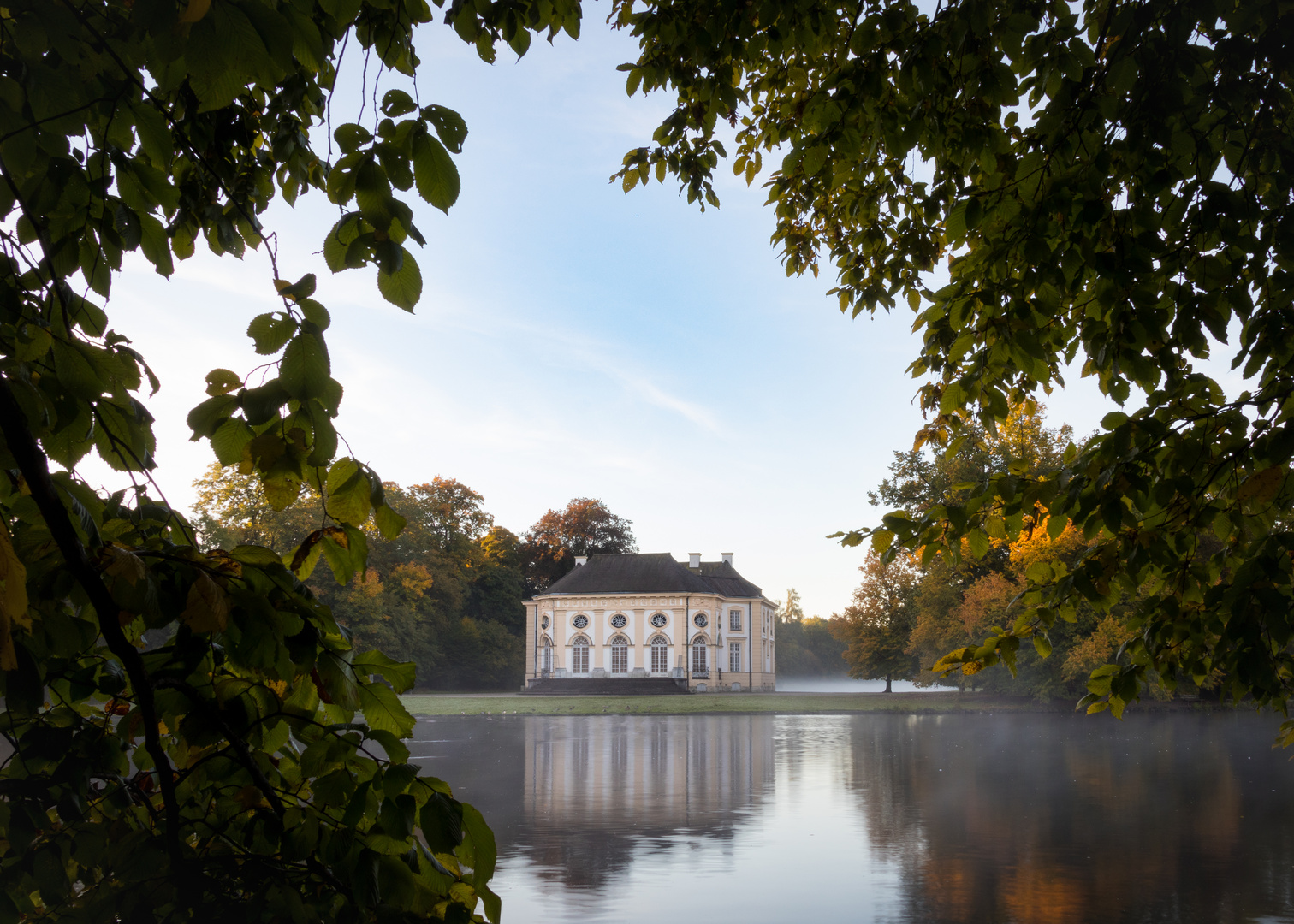 Morgens im Nymphenburger Park