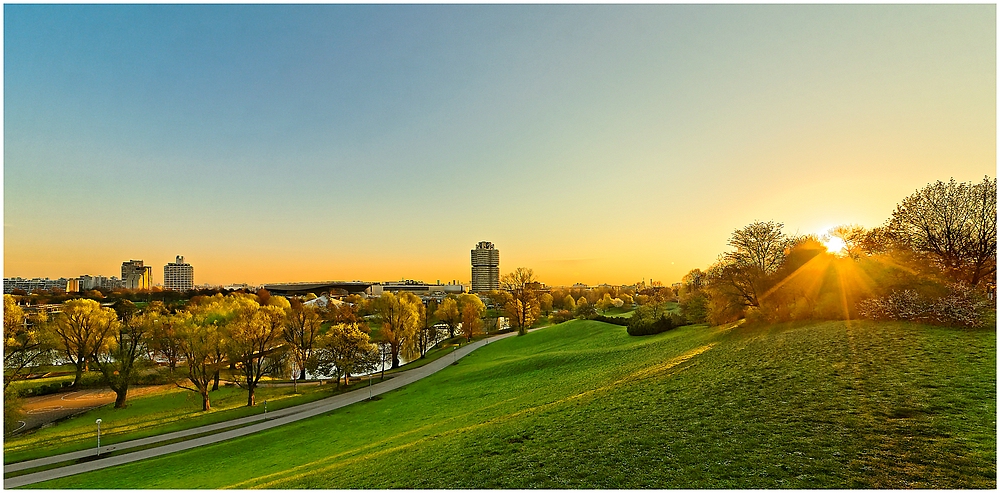 Morgens im Olypark